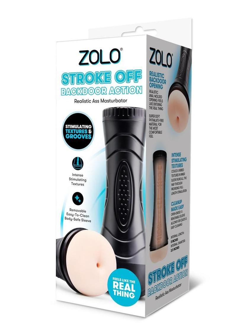 ZOLO Stroke Off Backdoor Action Stroker