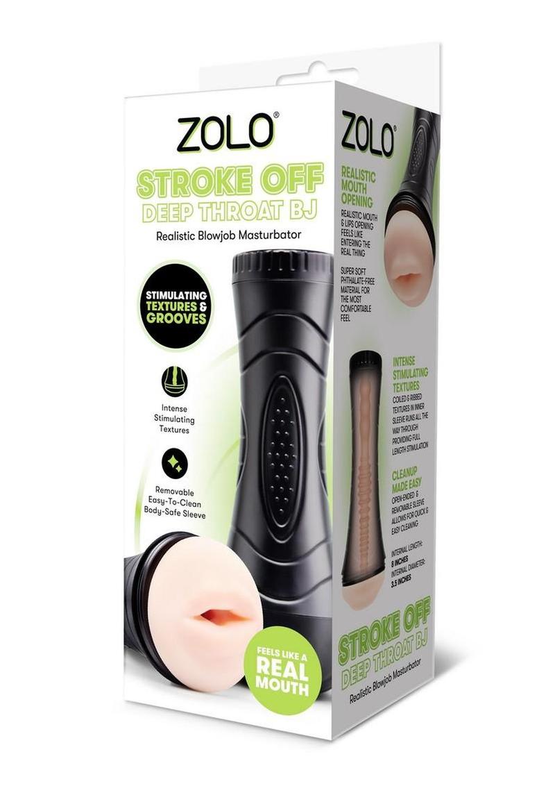 ZOLO Stroke Off Deep Throat BJ Stroker