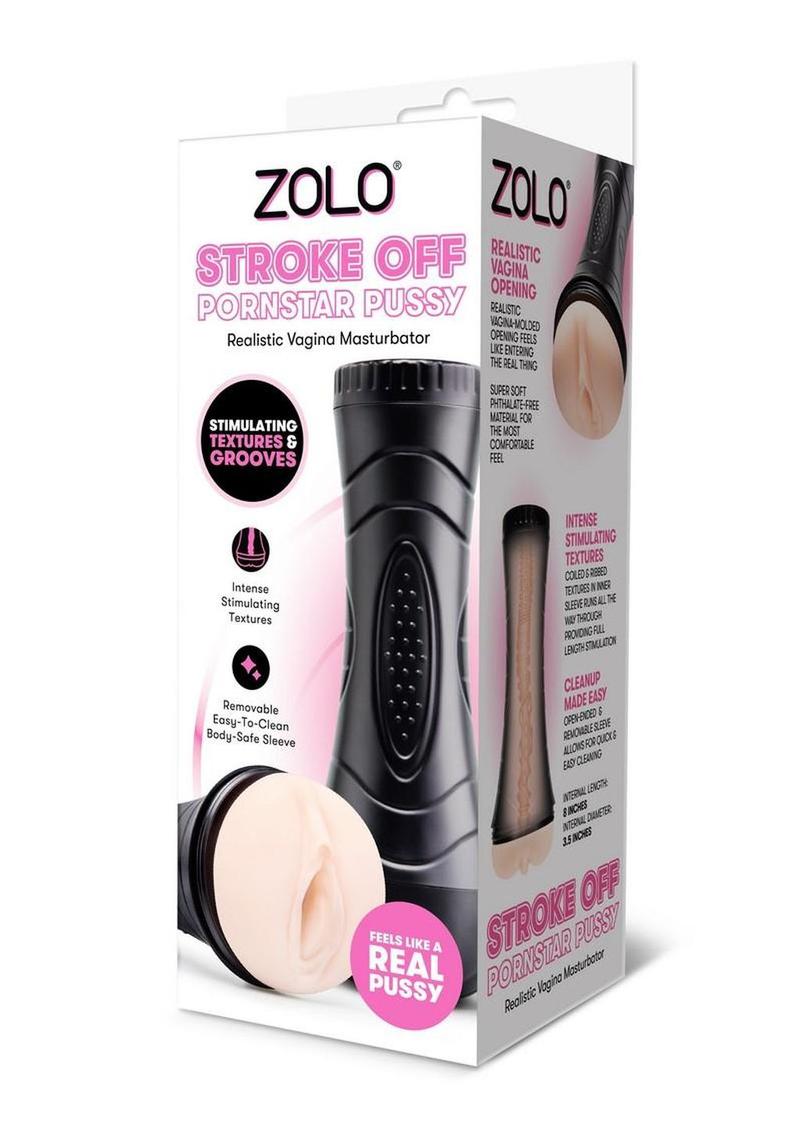 ZOLO Stroke Off Pornstar Pussy Stroker