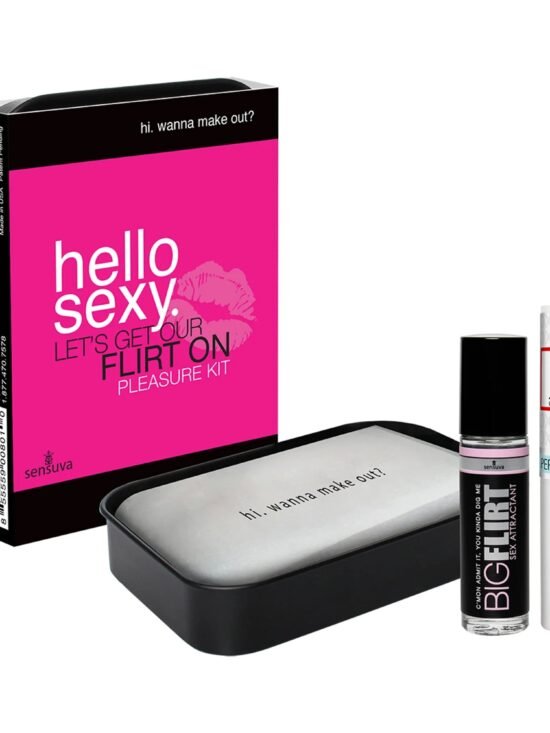 Sensuva Hello Sexy Let's Get Our Flirt On Pleasure Kit