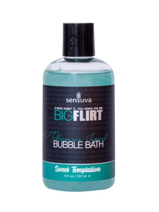 Big Flirt Pheromone Bubble Bath 8 oz - Sweet Temptation