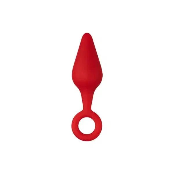 Forto F-10 Silicone Plug With Pull Ring Red