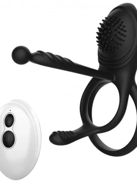 Decadence Octopussy Penis Ring/Clit/Anal Stimulator With Tentacles Remote Control