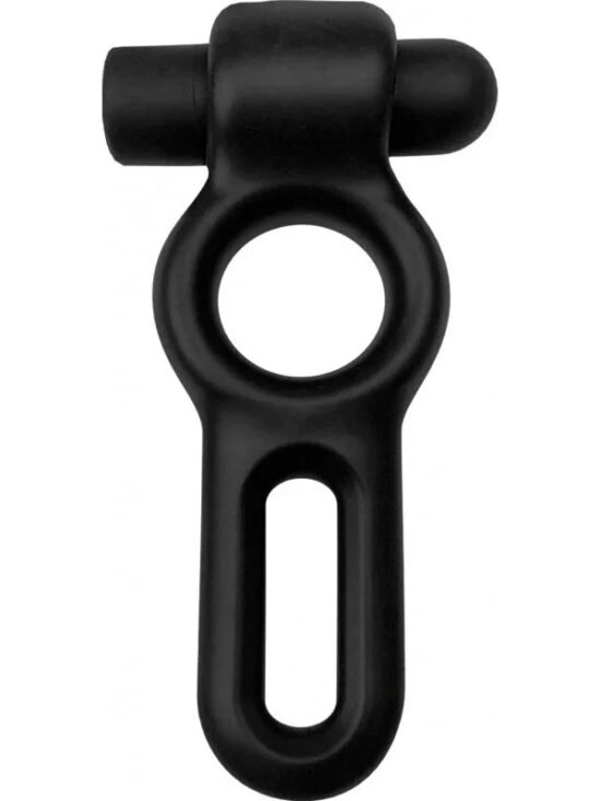 Decadence Ball Binder Penis & Ball Ring With Power Bullet