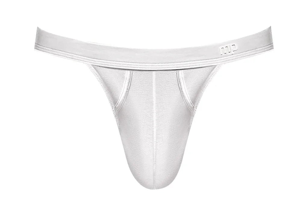 Male Power Pure Comfort Modal Bong Thong White