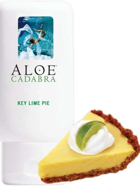 Aloe Cadabra Organic 2-in-1 Personal Lubricant & Vaginal Moisturizer Key Lime Pie 2.5 oz