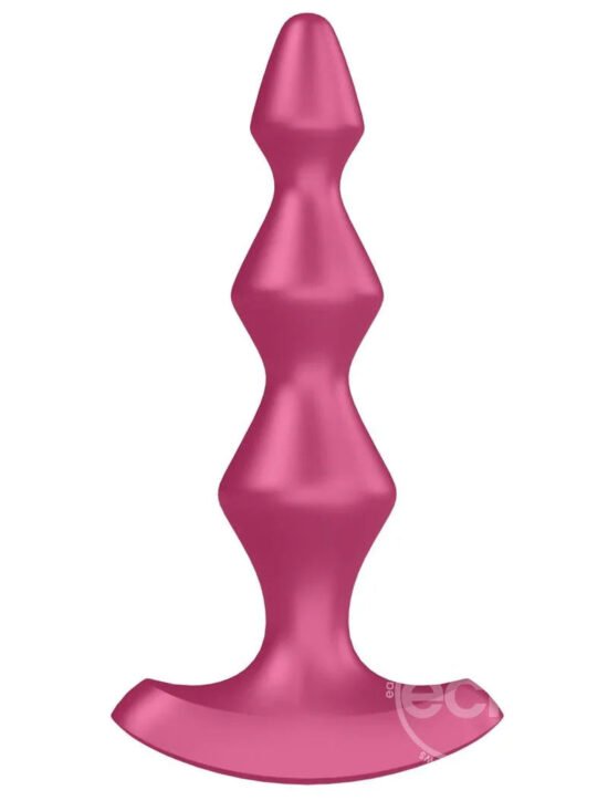 Satisfyer Lolli-Plug 1 Silicone Beaded Anal Plug with 2 Powerful Motors