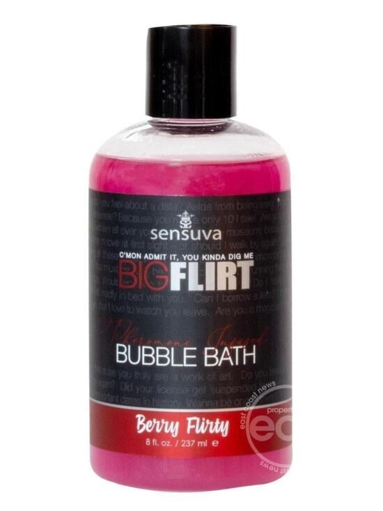 Big Flirt Pheromone Bubble Bath 8 oz - Berry Flirty