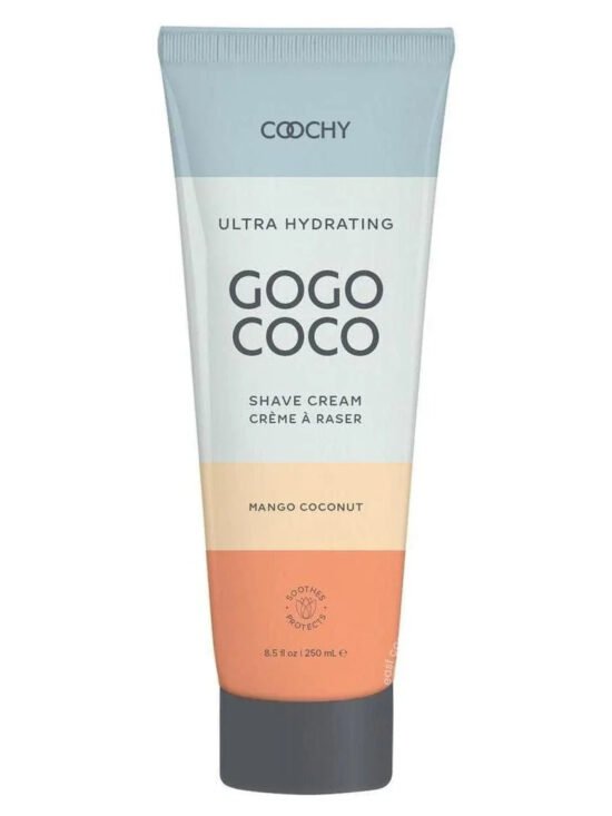 Coochy Ultra Hydrating Gogo Coco Shave Cream Mango Coconut 8.5 oz
