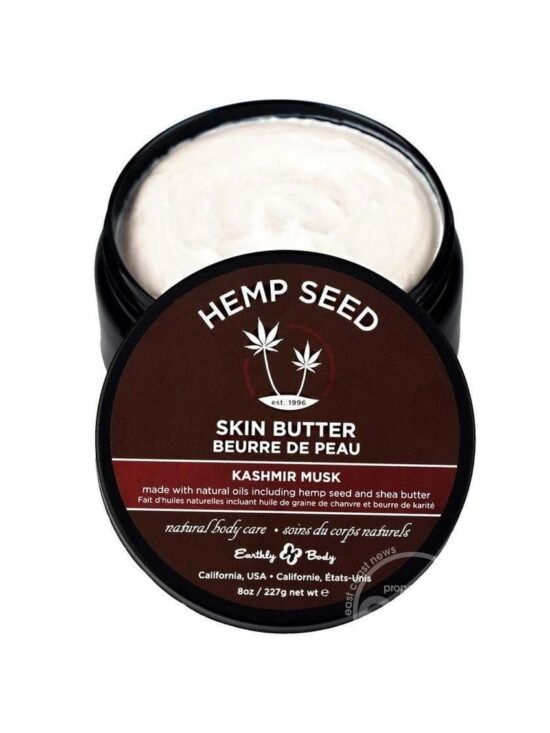 Earthly Body Hemp Seed Skin Butter Kashmir Musk 8 oz