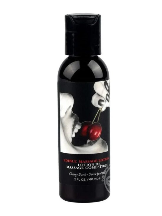 Hemp Seed by Night Edible Massage Lotion Cherry