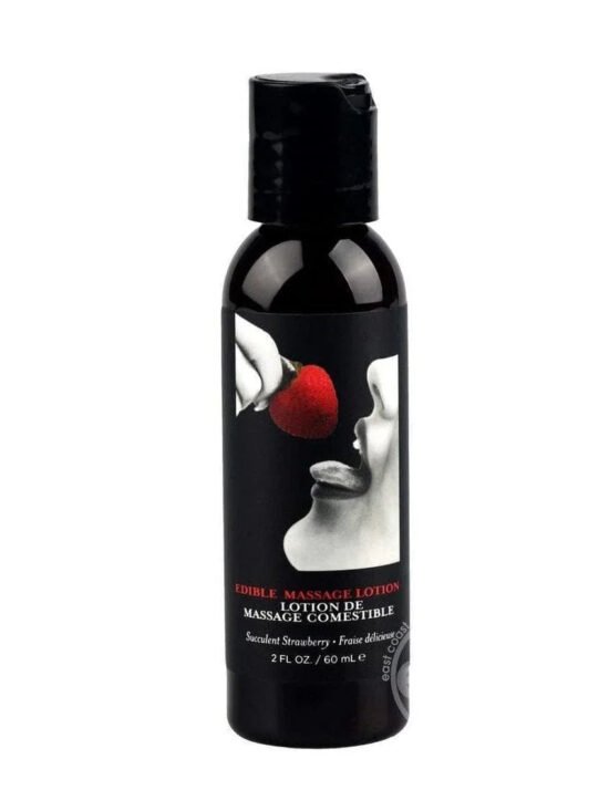 Hemp Seed by Night Edible Massage Lotion Strawberry