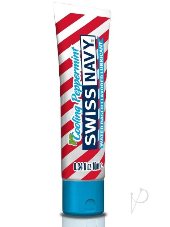 Swiss Navy Cooling Peppermint Flavored Water Based Lubricant