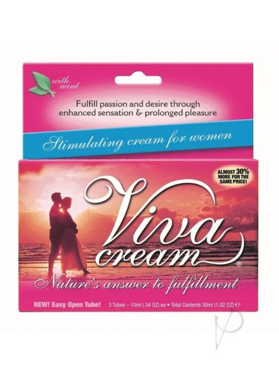 Swiss Navy Viva Women's Sensitivity and Intimacy Heightening Cream