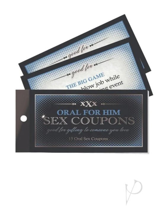 Oral Adventures For Him Sex Coupons