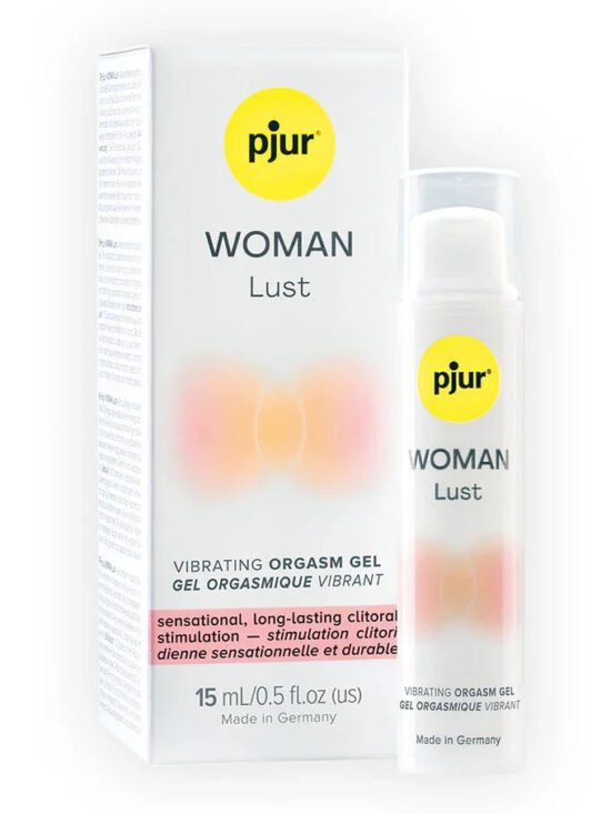 Pjur Woman Lust Vibrating Orgasm Water Based Gel 15ml