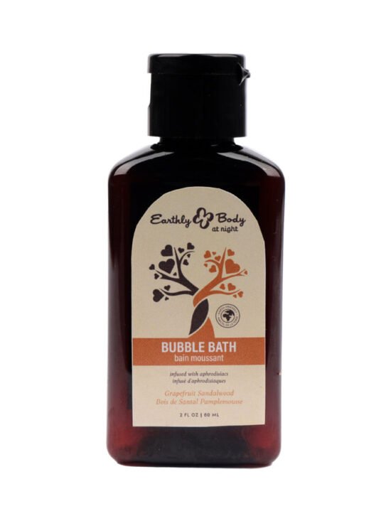 Earthly Body At Night Aphrodisiac Bubble Bath Grapefruit Sandalwood