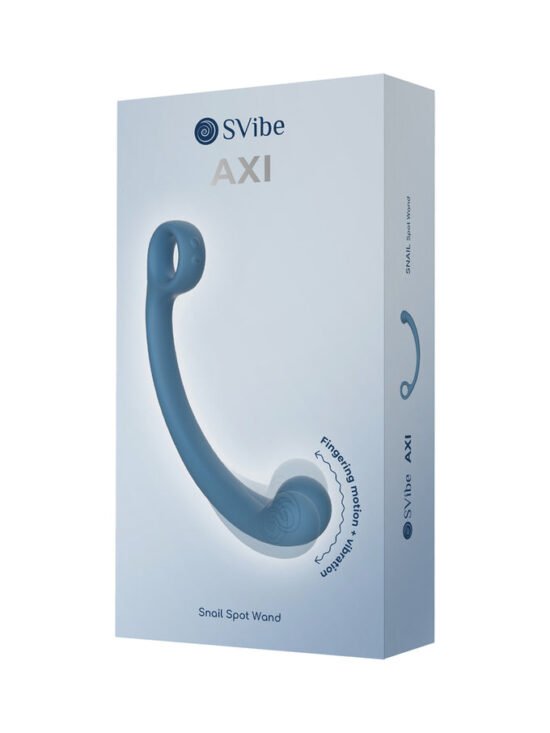 SVibe Snail AXI Spot G-Spot and P-Spot Fingering Wand Vibrator