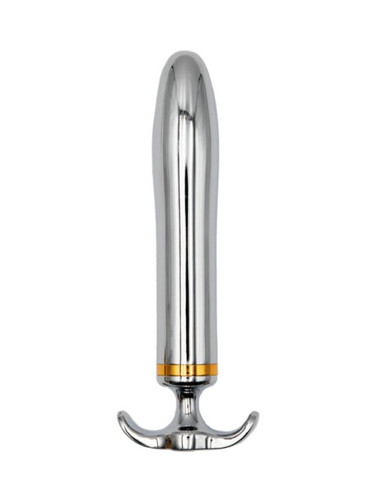 Fly Me To The Moon Metal Vibrator with Ergonomic Safety Handle