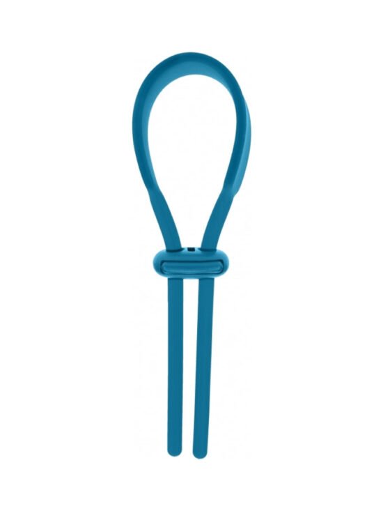 LEVELZ Wide Adjustable Silicone Lasso Penis Ring 5mm