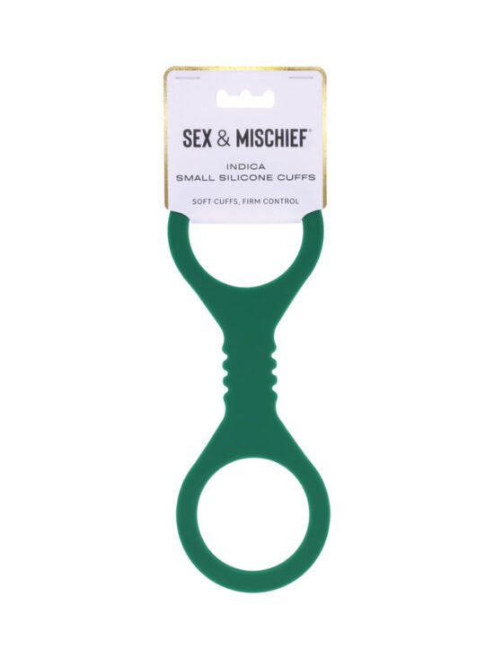 Sex & Mischief Indica Silicone Cuffs Green