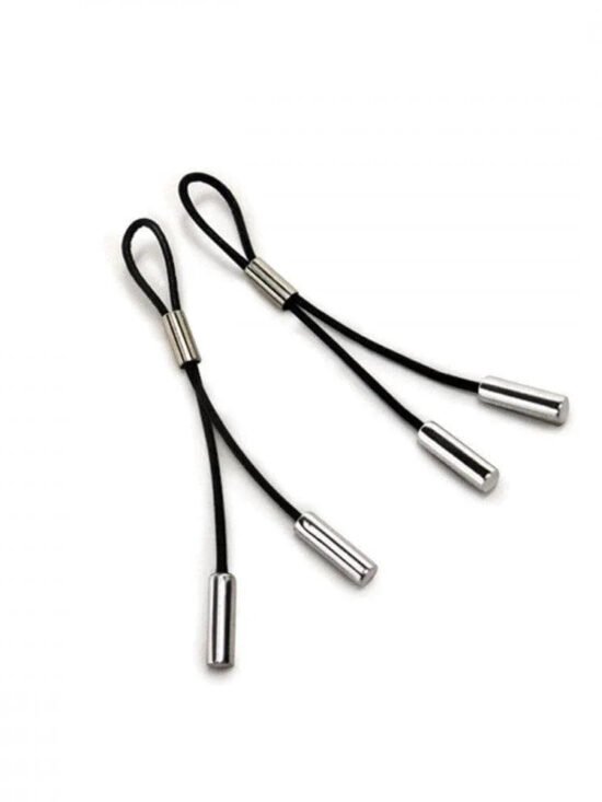 Bijoux Indiscrets Crave Nipple Tassels - Silver