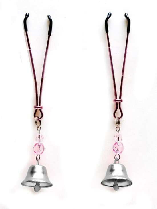 Sex Kitten Tweezer Style Nipple Clamps Bells