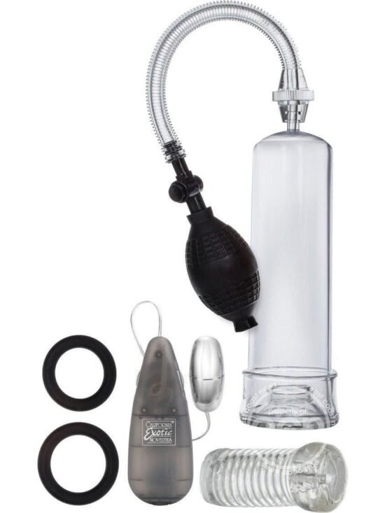 Apollo Sta-Hard Kit Penis Pump - Black