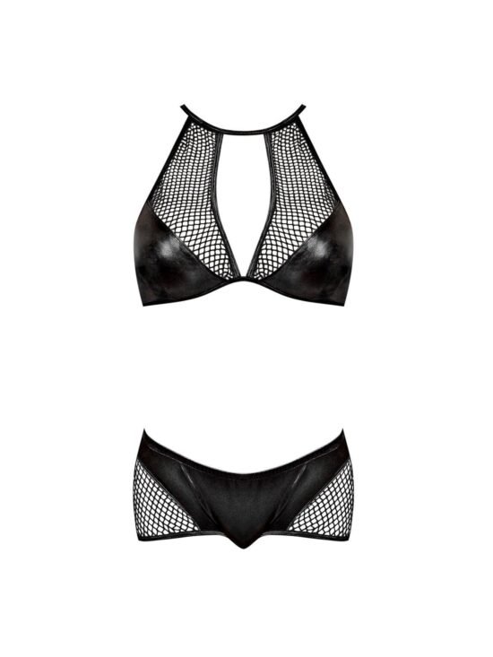 Magic Silk Black Magic Bralette & Boy Short Black