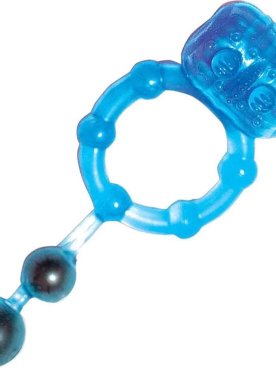 Best Of Macho Ultra Erection Keeper 9 Function Vibrating Ring with Prostate Balls