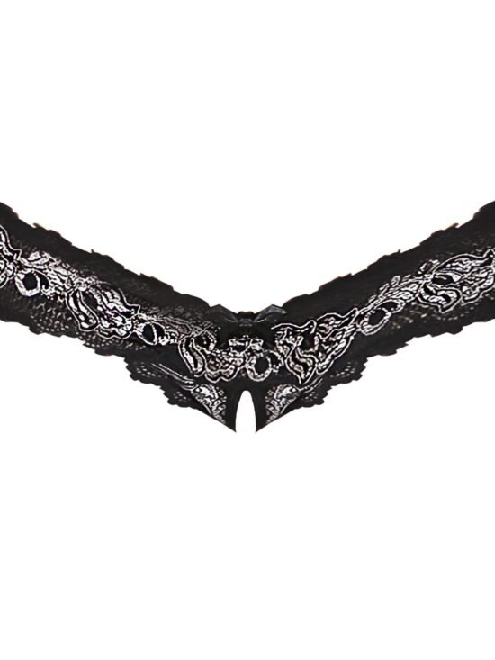Magic Silk Booty Packs Cross-Dye Lace 3 Pack Black