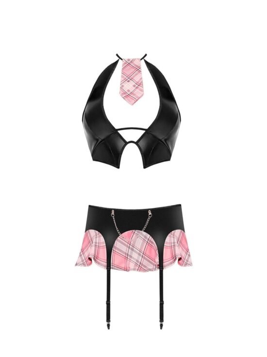 Magic Silk Cheap Thrills Deviant School Girl Costume Pink