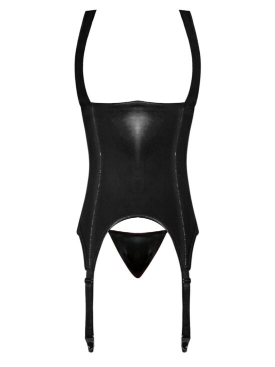 Magic Silk Cupless Merry Widow Liquid Onyx Black