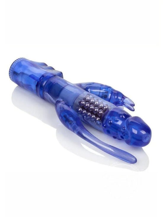 Delight Triple Motor Orgasm Beaded Rotating Waterproof Rabbit Vibrator