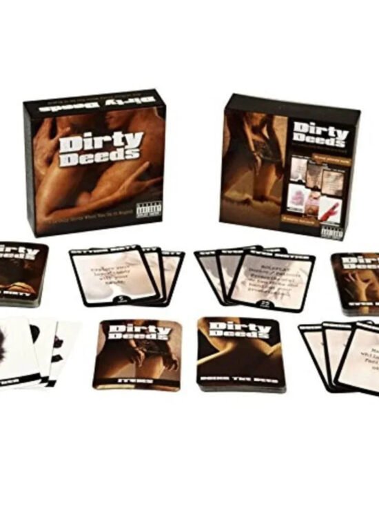 Dirty Deeds Couples Activity Card Game