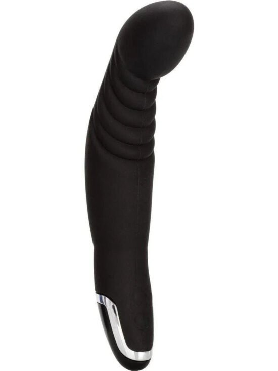 Dr. Joel Kaplan Silicone Ridged Multifunction Waterproof Vibrating Prostate Stimulator