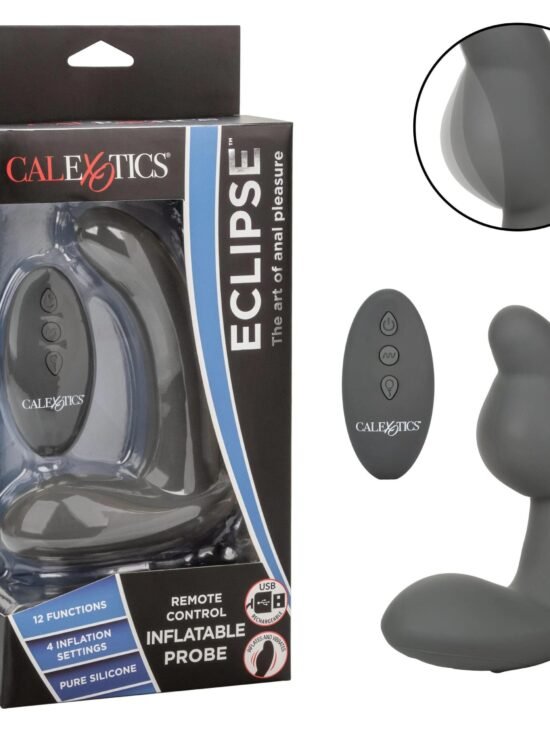 Eclipse Remote Control Inflatable Silicone Anal Probe