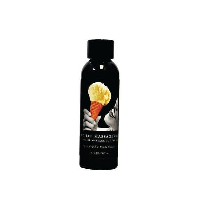 Edible Spa Quality Flavored Skin Nourishing Massage & Body Oil Vanilla