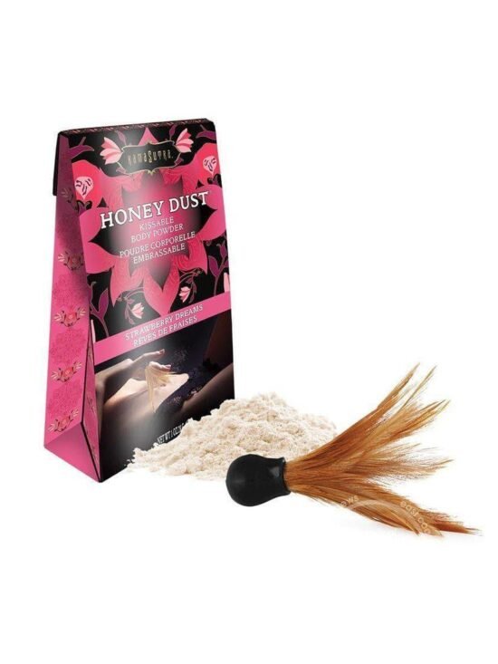 Honey Dust Delicious Kissable Body Powder Strawberry Dreams for Couples Foreplay