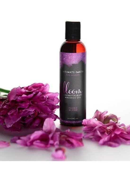 Intimate Earth Bloom Aromatherapy Organic Nourishing Massage Oil