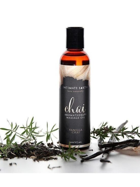 Intimate Earth Chai Aromatherapy Organic Nourishing Massage Oil