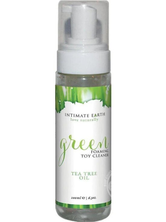 Intimate Earth Green Foaming Toy Cleaner Tea Tree Oil