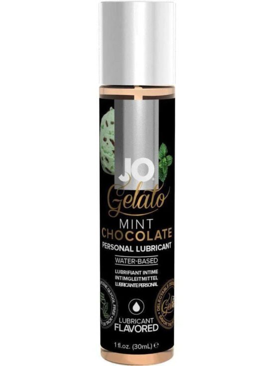 JO Gelato Water Based Personal Flavored Lubricant Mint Chocolate