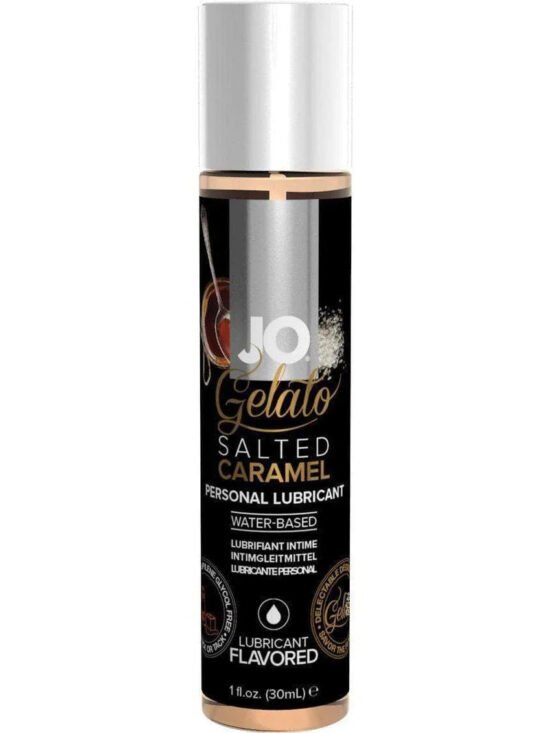 JO Gelato Water Based Personal Flavored Lubricant Salted Caramel