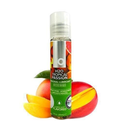 JO H2O Water Based Natural Flavor Extracts Lubricant Tropical Passion