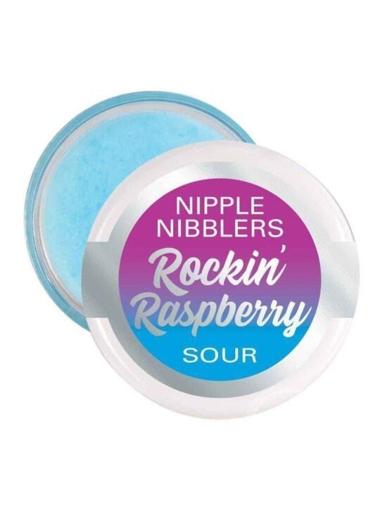 Jelique Nipple Nibblers Sour Tingle Pleasure Balm Rockin Raspberry 3 gm