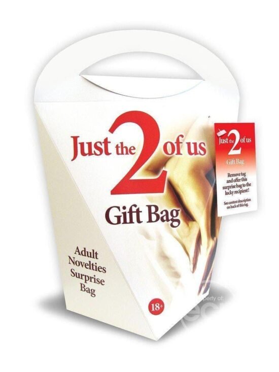 Just The 2 Of Us Gift Bag Adult Novelty Surprise Bag