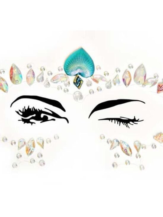 Leg Avenue Ariel Adhesive Face Jewels Sticker (6pk)