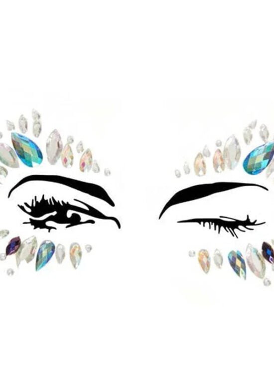 Leg Avenue Desna Adhesive Face Jewels Sticker (6pk)