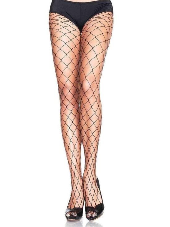 Leg Avenue Fence Net Pantyhose Black